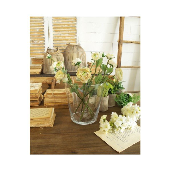 Steklena vaza Orchid Milano Vetro Living, višina 22 cm