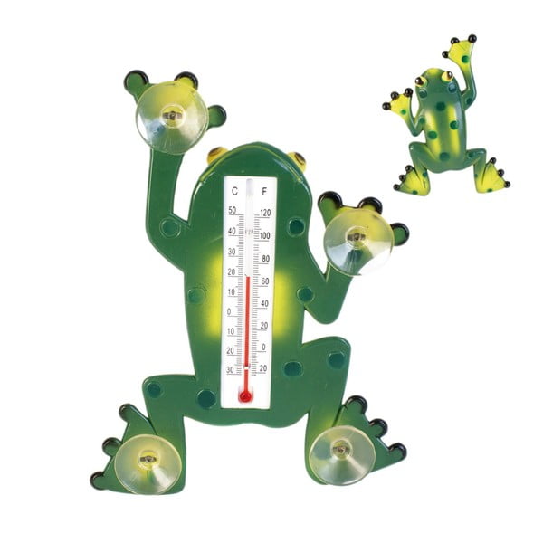 Zunanji termometer za okno v obliki žabe Orion