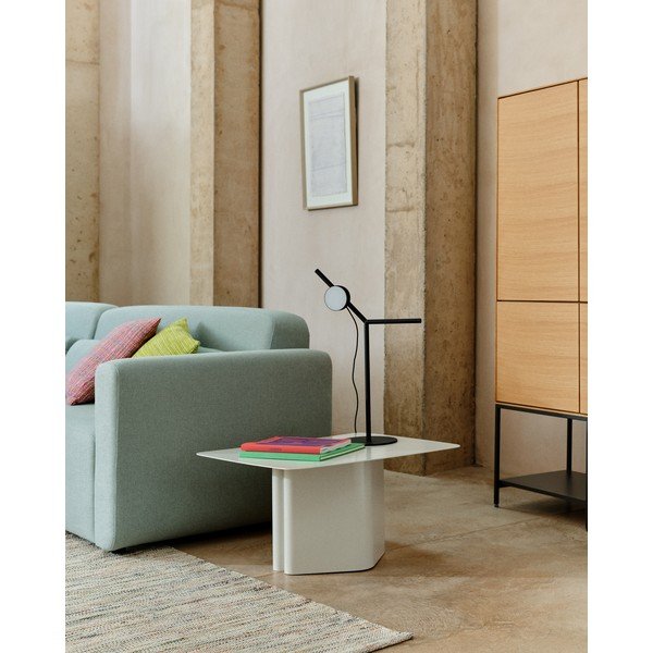 Črna kovinska LED zatemnitvena namizna svetilka (višina 61,5 cm) Orey – Kave Home-image-4