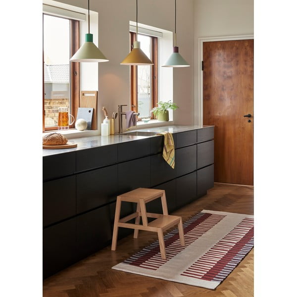 Bež-rdeča preproga Hübsch Sarah, 80 x 200 cm-image-1