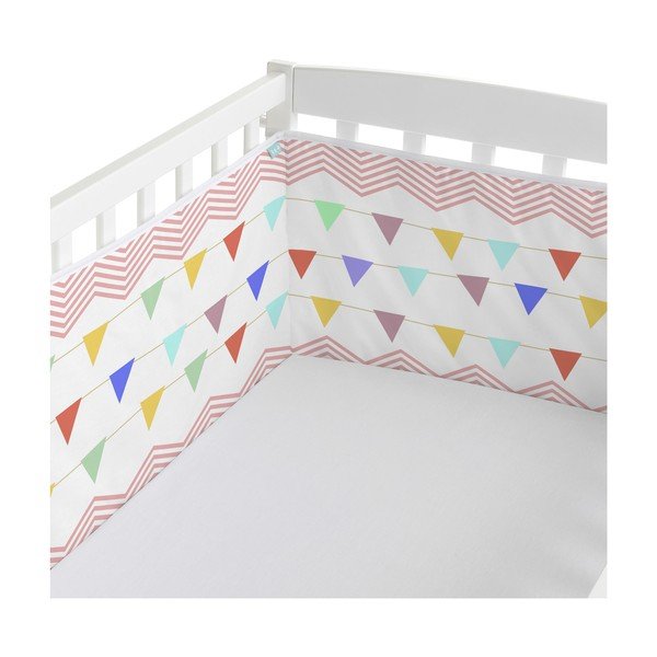 Bombažna zaščitna blazina za posteljnico Mr. Fox Knight, 210 x 40 cm-image-1