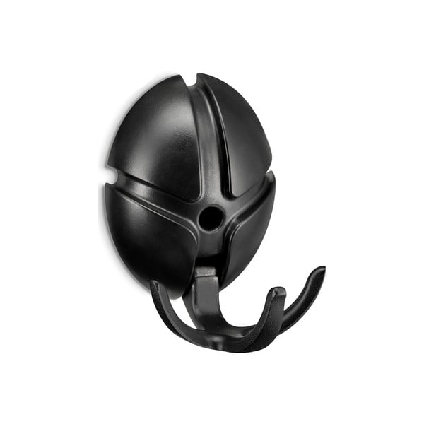 Črn plastičen stenski obešalnik Tick – Spinder Design-image-2