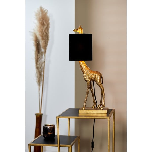 Namizna svetilka v črni in bronasti barvi (višina 61 cm) Giraffe - Light & Living-image-2