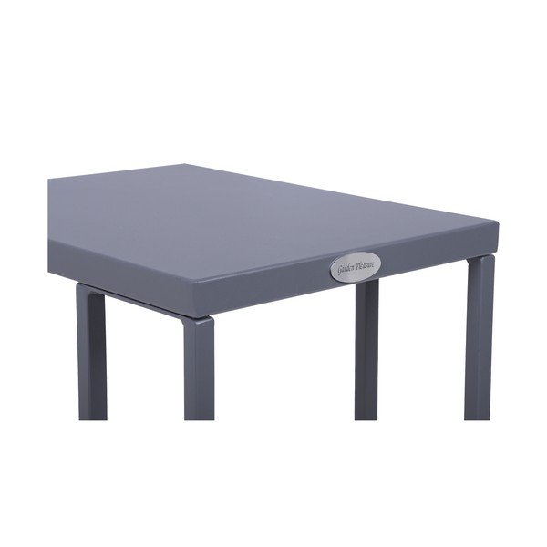 Jeklena vrtna mizica 43x30,5 cm Dorea – Garden Pleasure-image-2