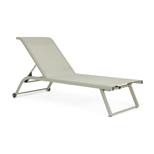 Sivorjav kovinski vrtni ležalnik Taylor – Bizzotto