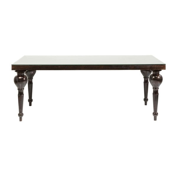 Jedilna miza iz mangovega lesa bakrene barve Kare Design Louis, 200 x 100 cm