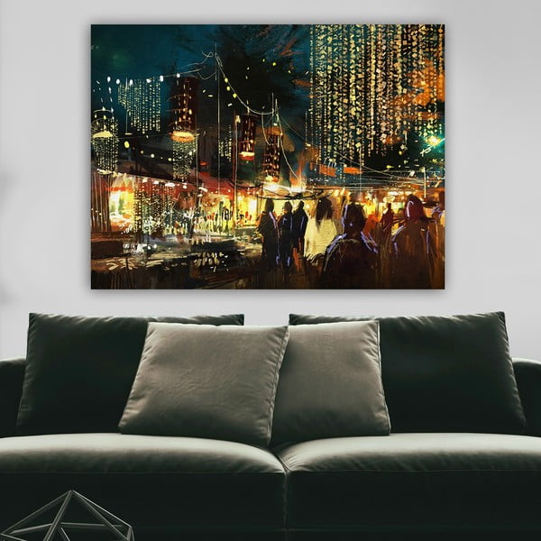 Slika 100x70 cm City Street – Wallity-image-1