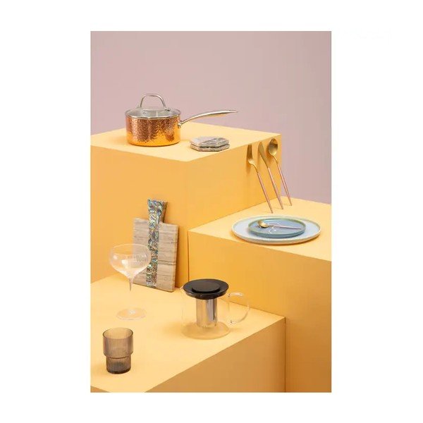 Pribor iz nerjavečega jekla v zlati barvi 16 ks Avie – Premier Housewares-image-4