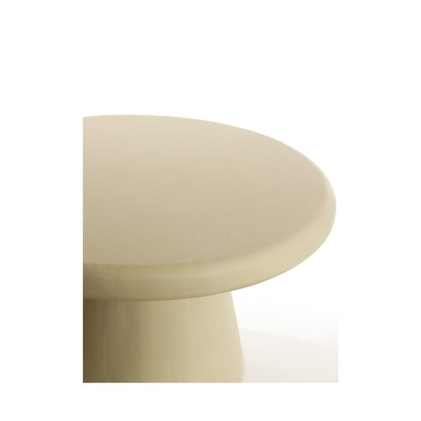 Bež okrogla mizica ø 70 cm Kulona – Light & Living-image-2