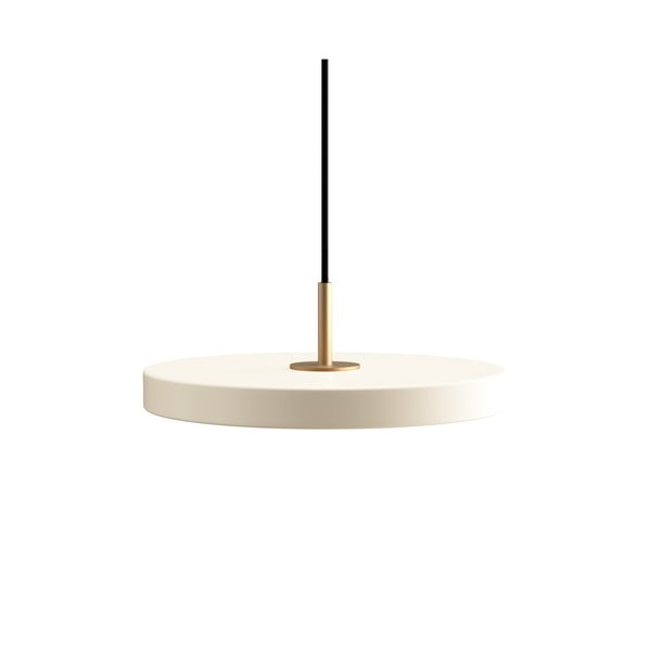 Bela LED viseča svetilka s kovinskim senčnikom ø 31 cm Asteria Mini – UMAGE