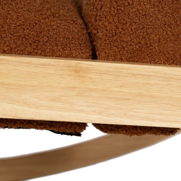 Rjav gugalni fotelj – Ixia-image-1