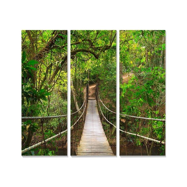 Slike v kompletu 3 ks 20x50 cm Forest – Wallity