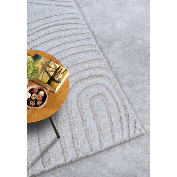 Kremno bela preproga 160x235 cm Pigment Cream White – Elle Decoration-image-2