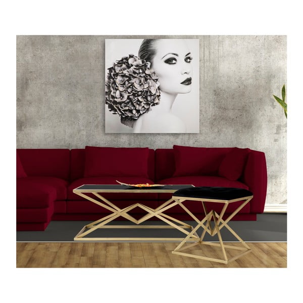 Kavna miza s črnim steklom Mauro Ferretti Piramid, 110 x 60 cm-image-4