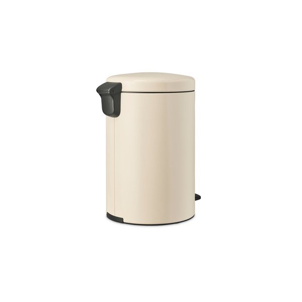 Bež jeklen koš za smeti s pedalom 20 l NewIcon – Brabantia-image-3