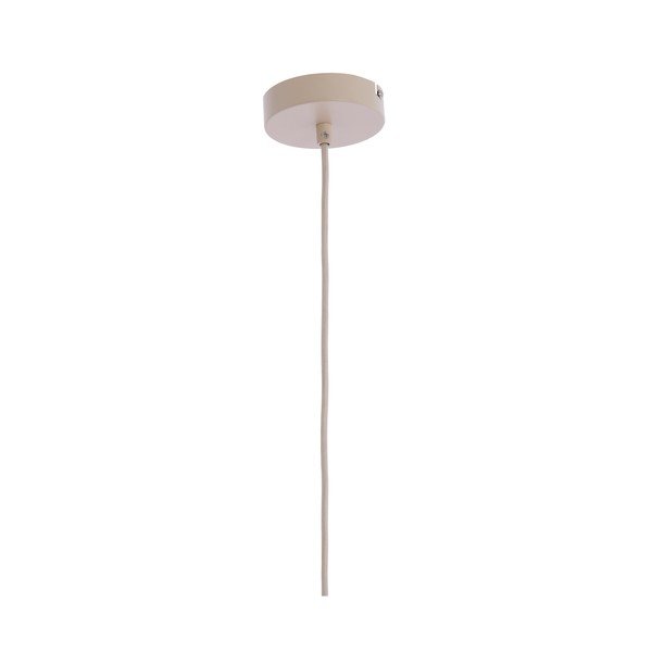 Kremno bela viseča svetilka s tekstilnim senčilom Satilla – Light & Living-image-3