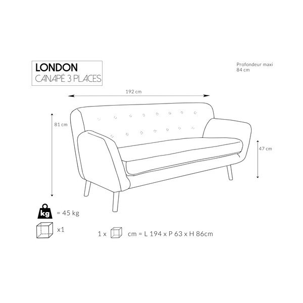 Moder dvosed in trosed Cosmopolitan design London-image-3