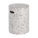 Bela betonska odlagalna mizica Kave Home Jenell, ⌀ 35 cm