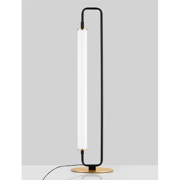 Bela/mat črna kovinska LED namizna svetilka (višina 68 cm) Wetro – Nova Luce-image-3