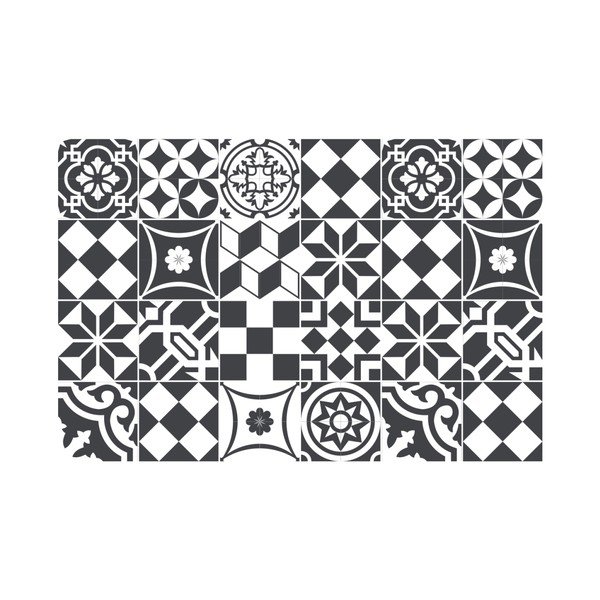 Komplet 24 nalepk Ambiance Mosaic, 15 x 15 cm-image-2