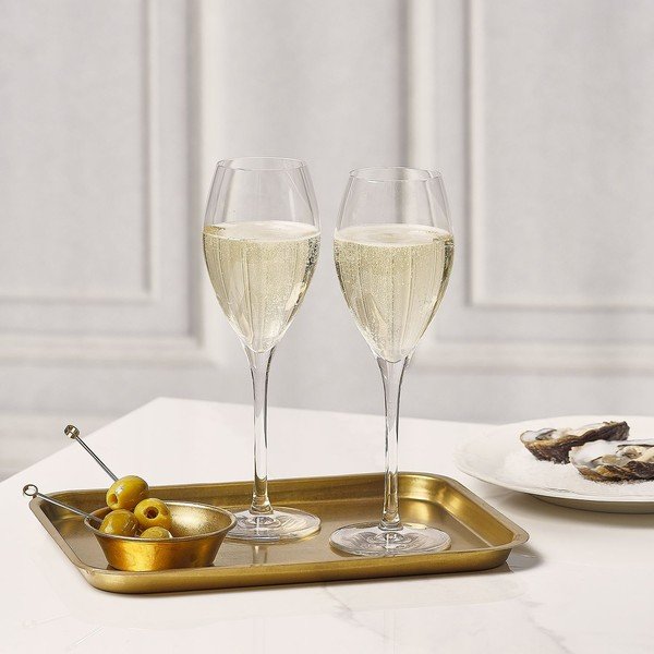 Kovinska skledica za serviranje v zlati barvi 80 ml Serve – BonBistro-image-1
