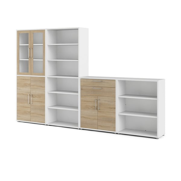 Komponenta - vrata v hrastovem dekorju 84x105 cm Prima - Tvilum-image-3