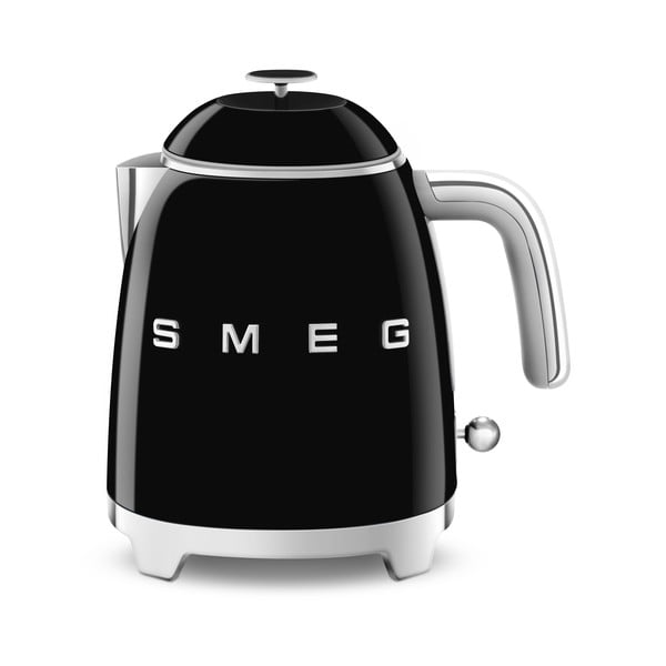 Črn grelnik vode iz nerjavečega jekla 800 ml Retro Style – SMEG