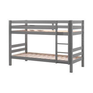 Siva pograd otroška postelja 90x200 cm PINO – Vipack