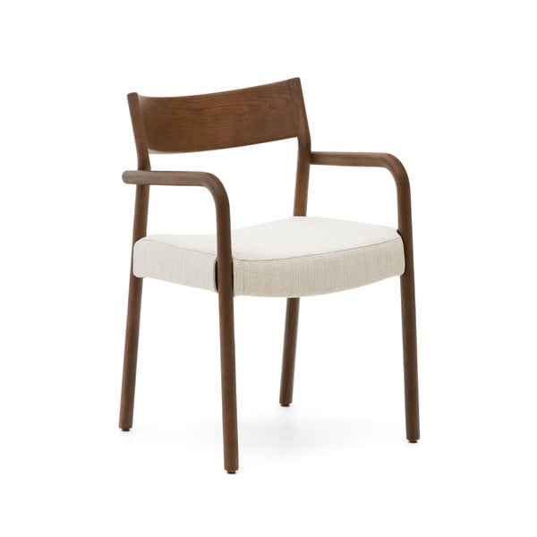 Rjav/bež jedilni stol Falconera – Kave Home