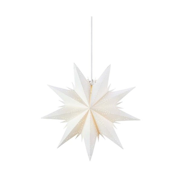 Bela viseča božična svetlobna dekoracija ø 45 cm Dora – Markslöjd