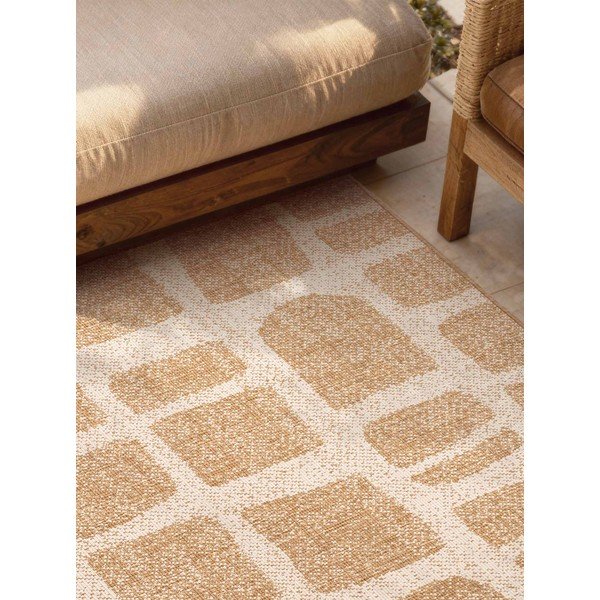 Kremno bela/v naravni barvi notranja in zunanja preproga 160x230 cm Haringey Ruskin – Ted Baker-image-4