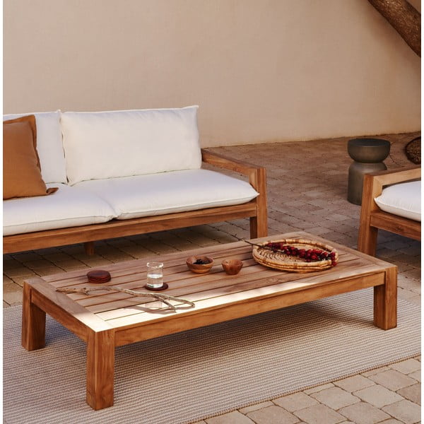 Mizica iz masivnega tika 76x153 cm Forcanera – Kave Home-image-1