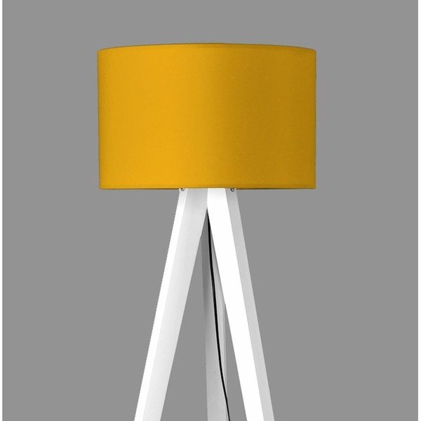 Talna svetilka Tripod Rumena/bela-image-1