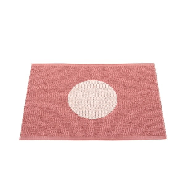 Svetlo rdeča notranja in zunanja preproga 70x50 cm Vera Pop Blush – Pappelina