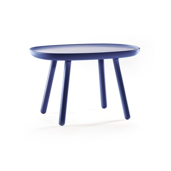 Modra miza iz masivnega lesa EMKO Naïve, 61 x 41 cm