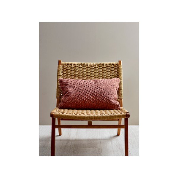 Rdeče-rožnat bombažen okrasni vzglavnik Södahl Amanda, 40 x 60 cm-image-1