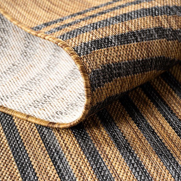 Črna/rjava notranja in zunanja preproga 240x340 cm Mira 1453 – Ayyildiz Carpets-image-3