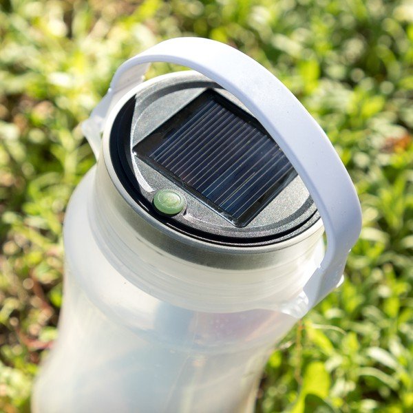 Sončna LED silikonska steklenica InnovaGoods Adventures-image-1