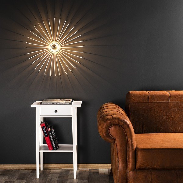 Bela stenska svetilka Homemania Decor Lion-image-4