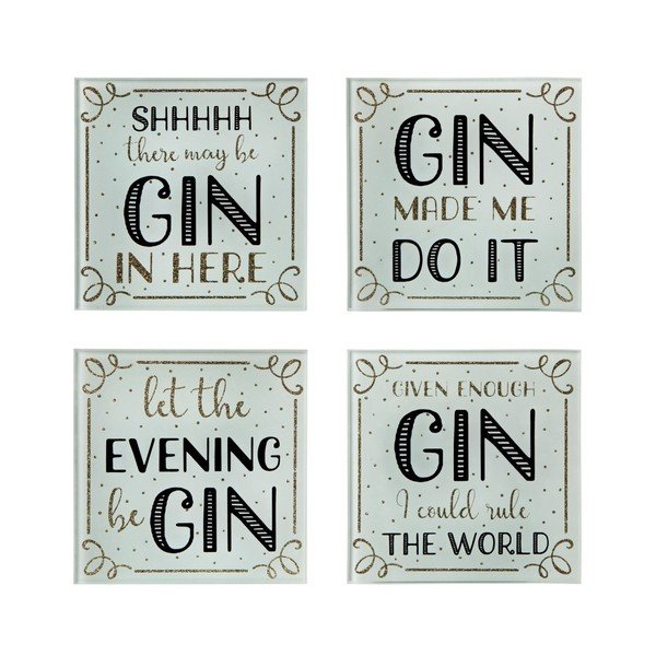 Komplet 4 podstavkov Sass & Belle Gin-image-1
