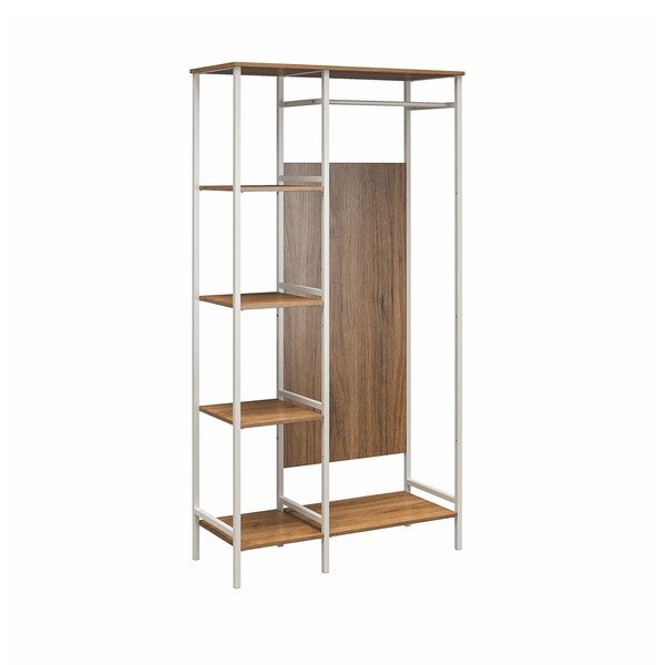 Garderobna omara iz orehovega dekorja 95x180 cm Modine - Støraa-image-3