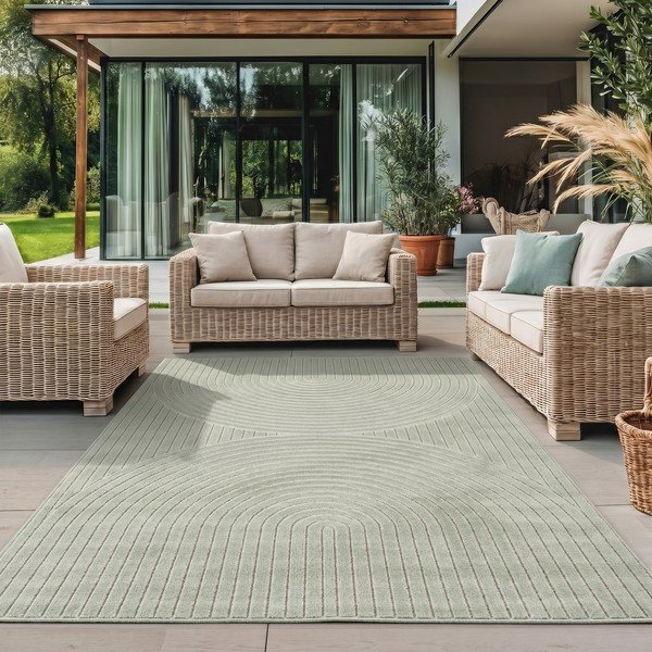 Zelena notranja in zunanja preproga 140x200 cm Nova 1201 – Ayyildiz Carpets-image-1