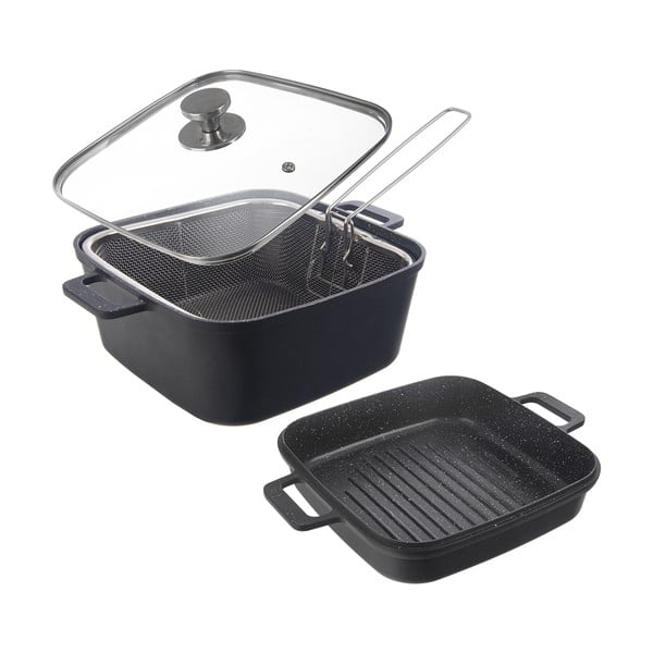 Aluminijasti pekači v kompletu 2 ks 24,5x32,5 cm GRANDE – Orion