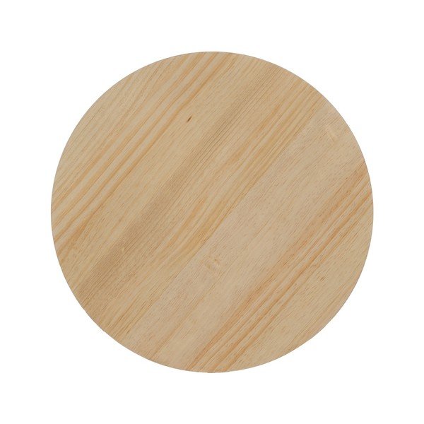 Okrogla mizica v borovem dekorju ø 60 cm Stick – Ixia-image-3