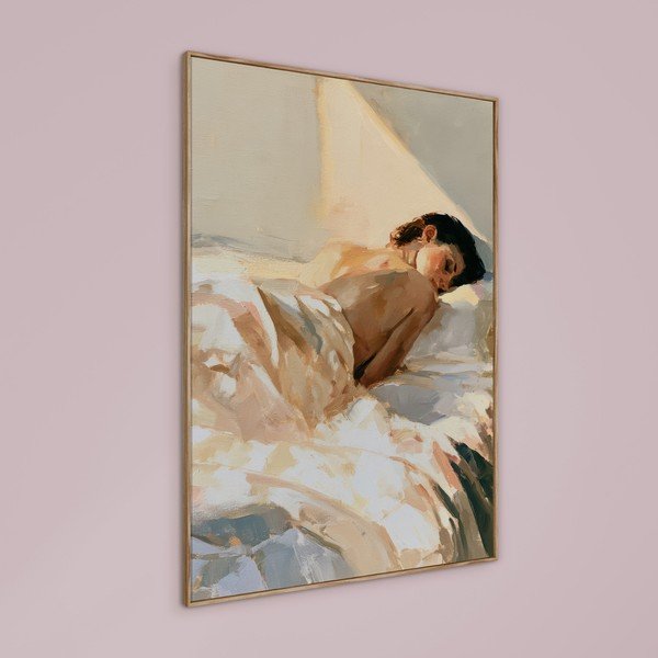 Tiskana slika z okvirjem/na platnu 70x100 cm Dreamy Rays – Styler-image-2