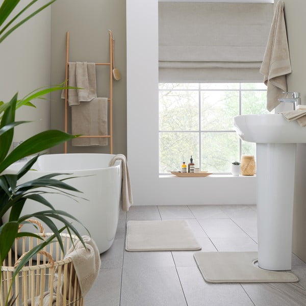 Bež frotirne bombažne brisače v kompletu 2 ks 30x30 cm Anti-Bacterial – Catherine Lansfield-image-4