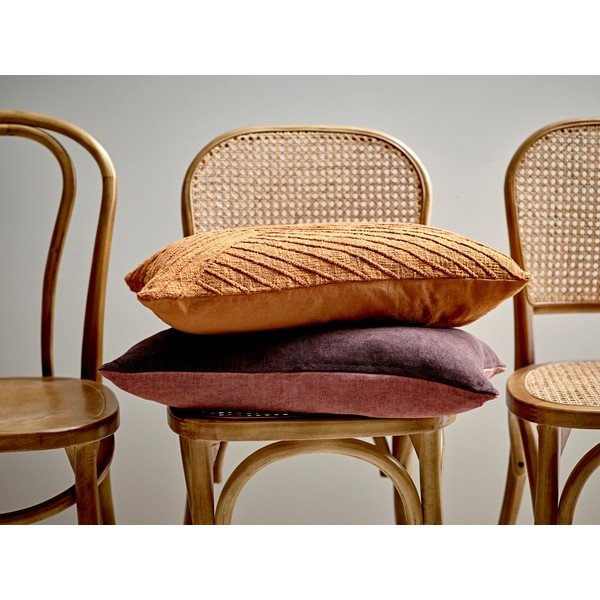 Oranžen bombažen okrasni vzglavnik Södahl Amanda, 40 x 60 cm-image-1