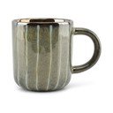 Temno zelena skodelica iz kamenine 500 ml Muggies – Salt&Pepper