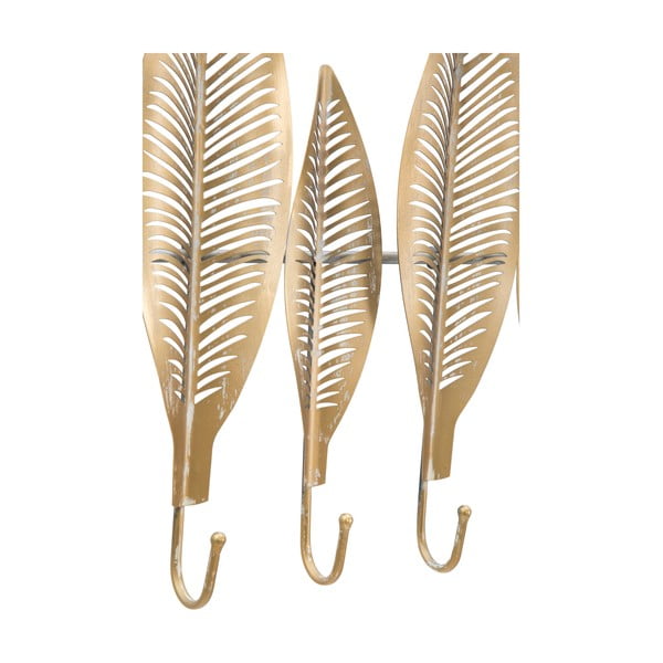 Kovinski stenski obešalnik v zlati barvi Long Leaf – Mauro Ferretti-image-3