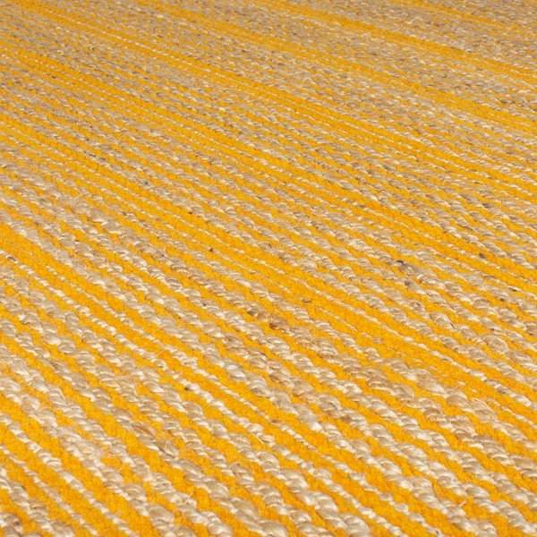 Rumena preproga iz jute Flair Rugs Equinox, 120 x 170 cm-image-2